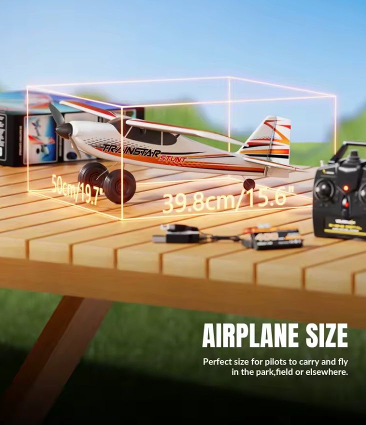 Modellismo RC: Trainstar Stunt, Spw 500mm, RTF Komplett Set – Nuovo e nell'imballaggio originale da Oberrüti venduto da Veba-Trade 8