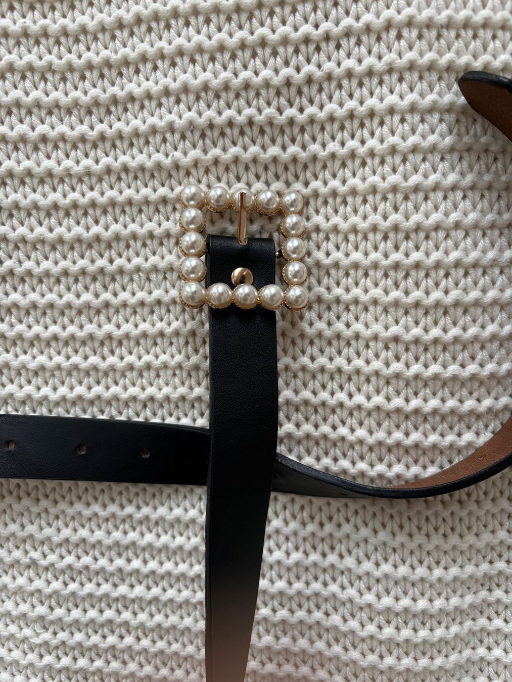 Cinture: Ceinture noir avec perles – Usato da Genève venduto da Evelina71 2