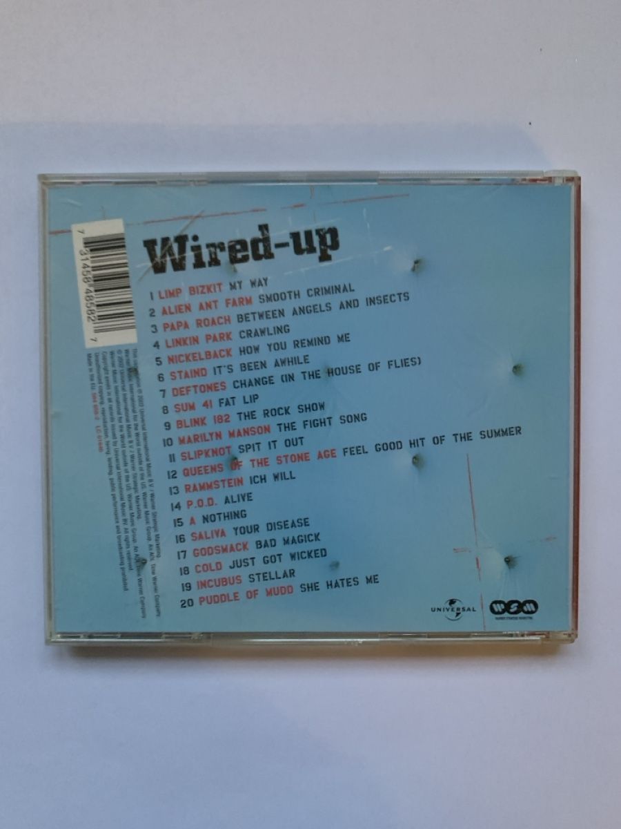 CD: CD compilation Wired-up divers artistes  – Usato da Salavaux venduto da Lune_Diurne 1