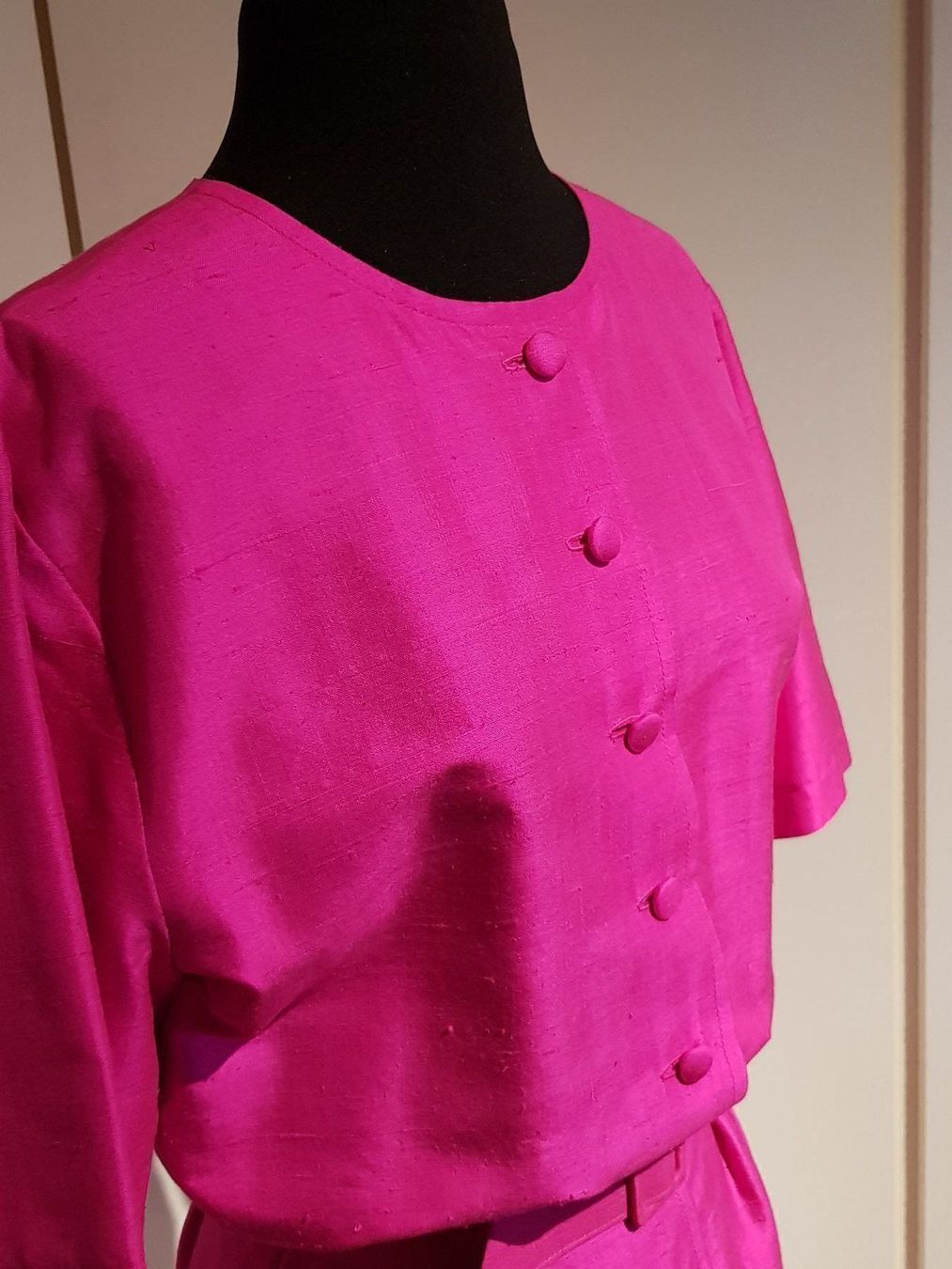 Vestiti: Kurzarm Seidenkleid Pink Gr. S – Nuovo (secondo la descrizione) da Bern venduto da Elaguna