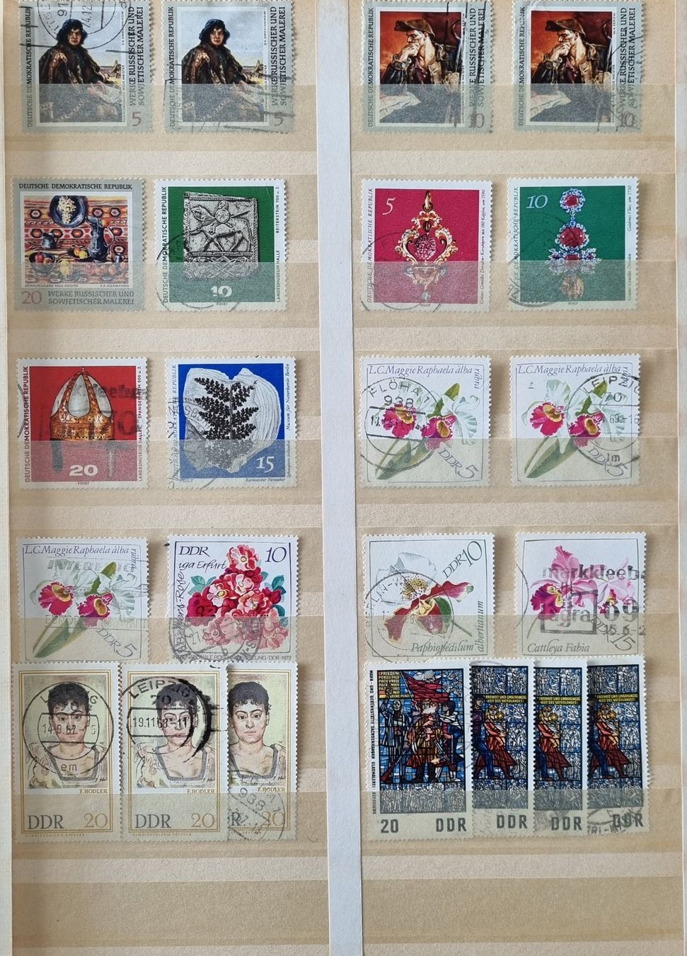 Tutti i francobolli: DDR Briefmarken Sammlung im Album – Usato da Thun venduto da yvonne.95 2