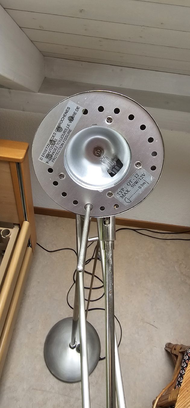 Lampen: Stehlampe / Leselampe, Metall – Gebraucht aus Seengen von Mic6 1