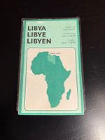 Libyen Karte 1:2.5 Mio. Handkarte GUGK 1985 - Selten!