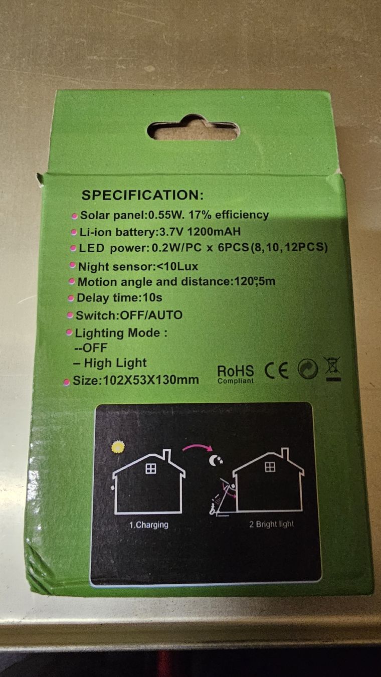 Lampade: LED Solar Leuchten – Nuovo (secondo la descrizione) da Oberriet SG venduto da stoopdario 1
