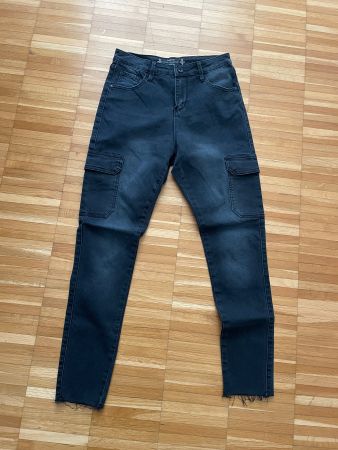 Jeans schwarz- Gr. 36 - Zebra - Denim Collection