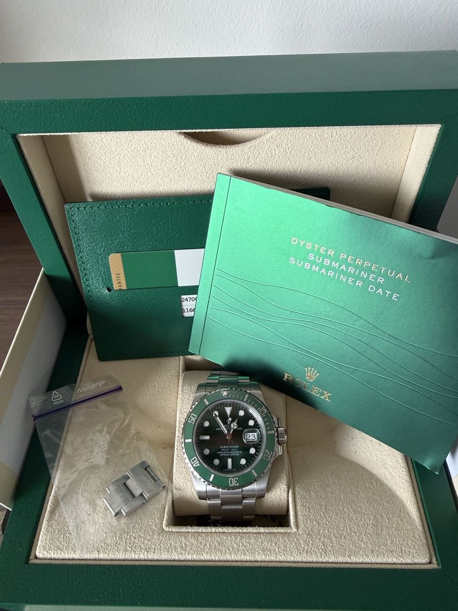 Rolex Uhren: Rolex Submariner Green Hulk – Gebraucht aus Zürich von Kpem 1