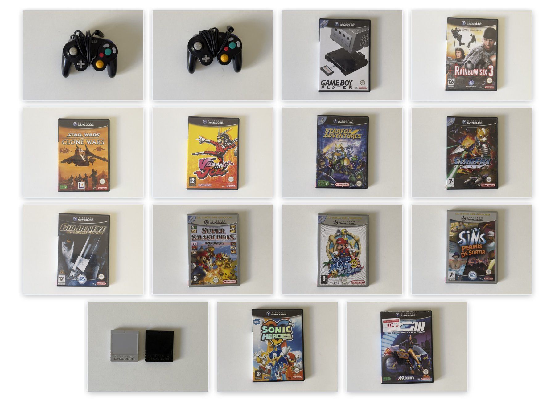 Nintendo Giochi: Lot GameCube + Game Boy Player CD + 10 Jeux OVP – Usato da Neuchâtel venduto da Nioki