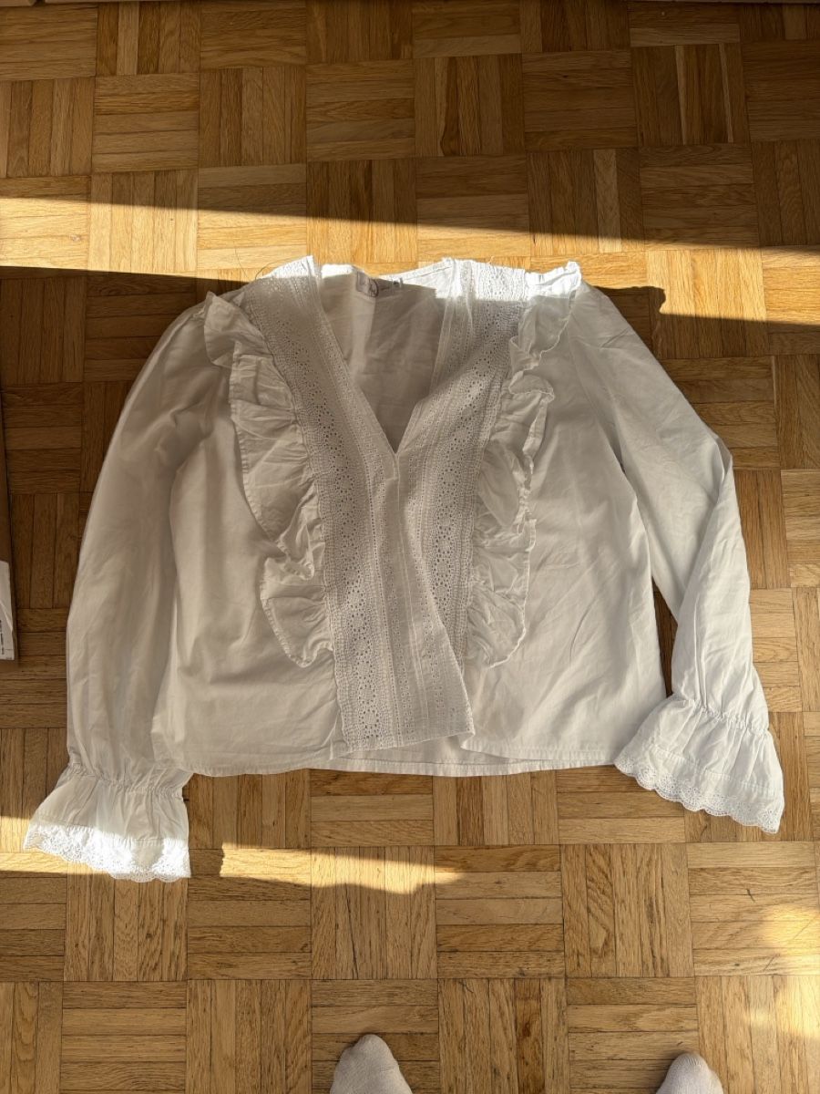 Blusen: Chemisier blanc DL – Gebraucht aus Le Locle von Mayd_h