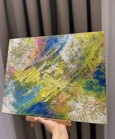 Original Acrylbild auf Leinwand   handgemaltes Unikat