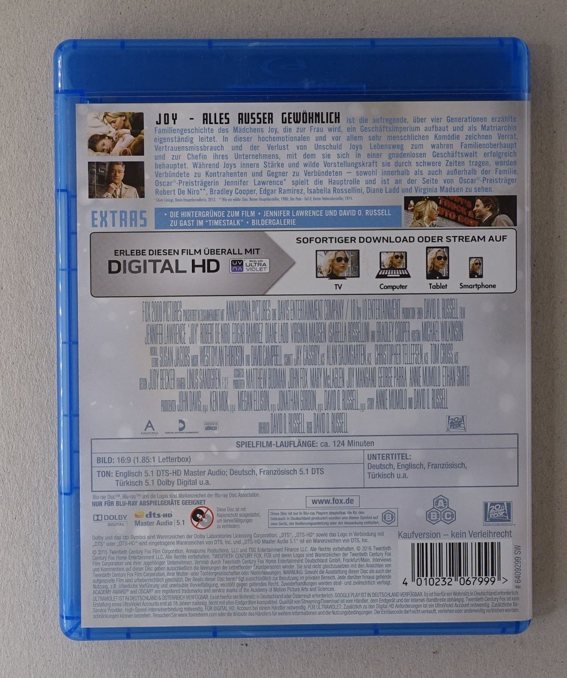Alle DVDs: Joy - Alles außer gewöhnlich – Gebraucht aus Sessa von fraenklishop 1