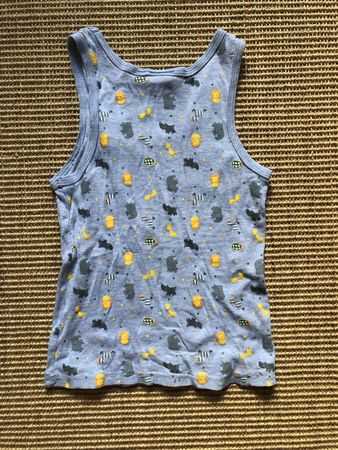 Träger T-Shirt mit Tiermuster, Grösse 98/104