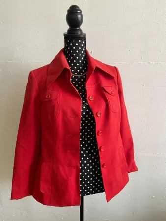 Jacke aus Schurwolle