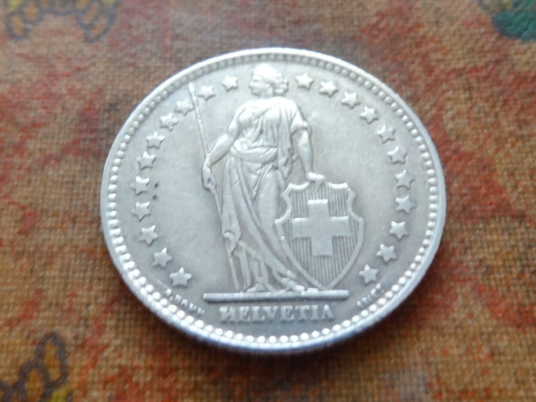 Tutti le monete: 1 Fr. 1956  (Y) – Usato da Romanel-sur-Lausanne venduto da Swift13 1