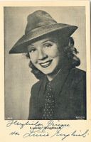 Lucie Englisch 1902-65 Autogramm Vintage Foto 9x14cm