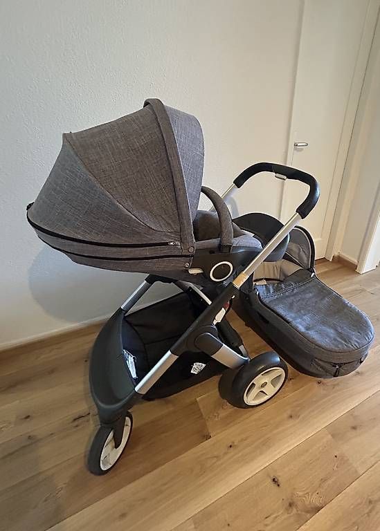 Kinderwagen: Passo Poussette combinée avec nacelle – Gebraucht aus Prilly von cyb_qs5z