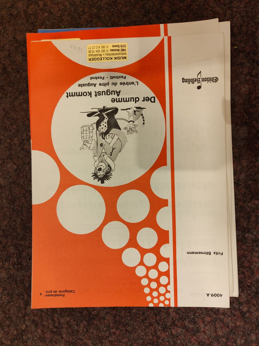 Helbling Strumenti musicali: Akkordeon Noten Edition Helbling – Nuovo (secondo la descrizione) da Davos-Platz venduto da musikhauskollegger 6