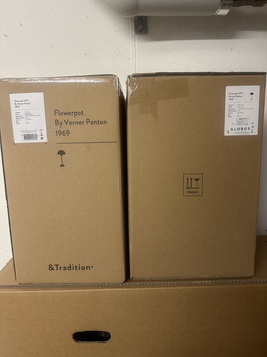 Nachttische: Flowerpot Lamp Pantone – Neu (gemäss Beschreibung) aus Zürich von Miguel-Zurich 3