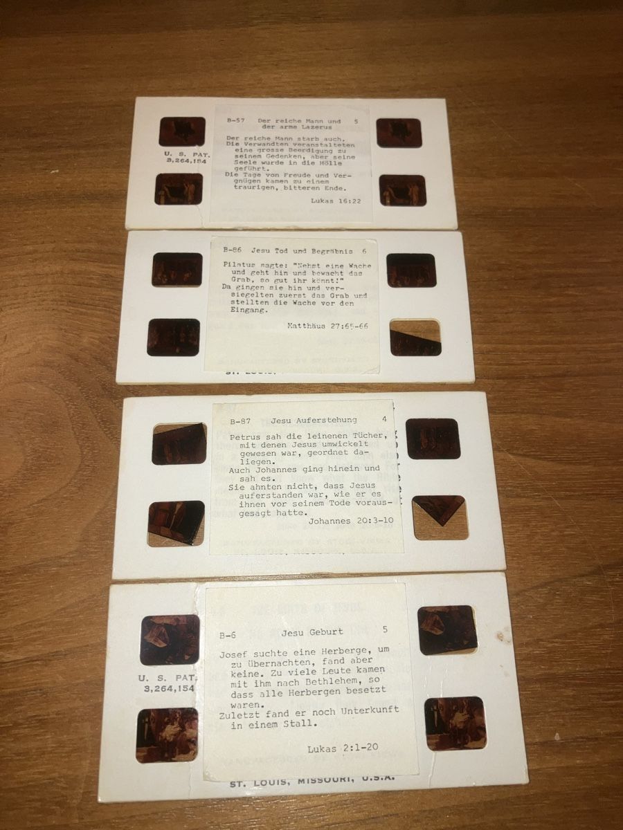 Album: Viewer only, Bibel Inhalt, ähnlich View Master – Usato da Neftenbach venduto da 889095 7