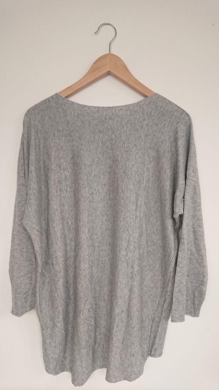 Maglioni & Felpe: Damen Pullover Today Gr. L Grau meliert Stern – Usato da Hallau venduto da CHACLA 2