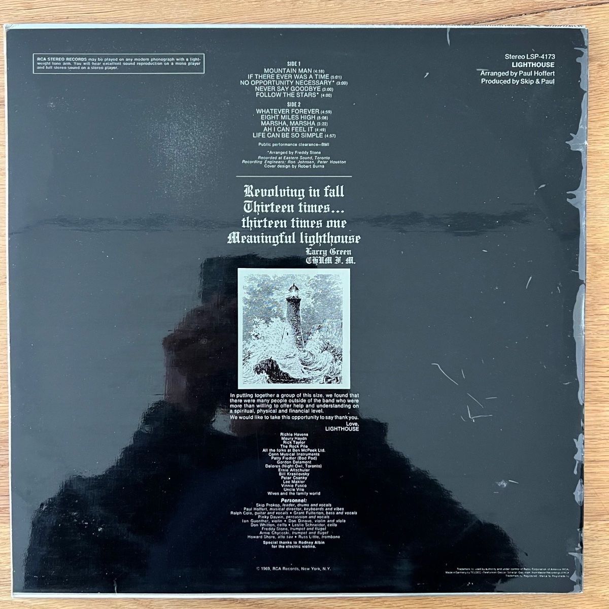 Dischi in vinile: Lighthouse - Same / 1. D-Press. 1969 - Very nice Copy – Usato da Gais venduto da soundcave57 2
