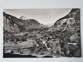 alte Postkarte (sw) von Wiler bei Innertkirchen