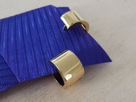 1 Paar 18Kt. Gelbgold Ohrschmuck Klappcreolen