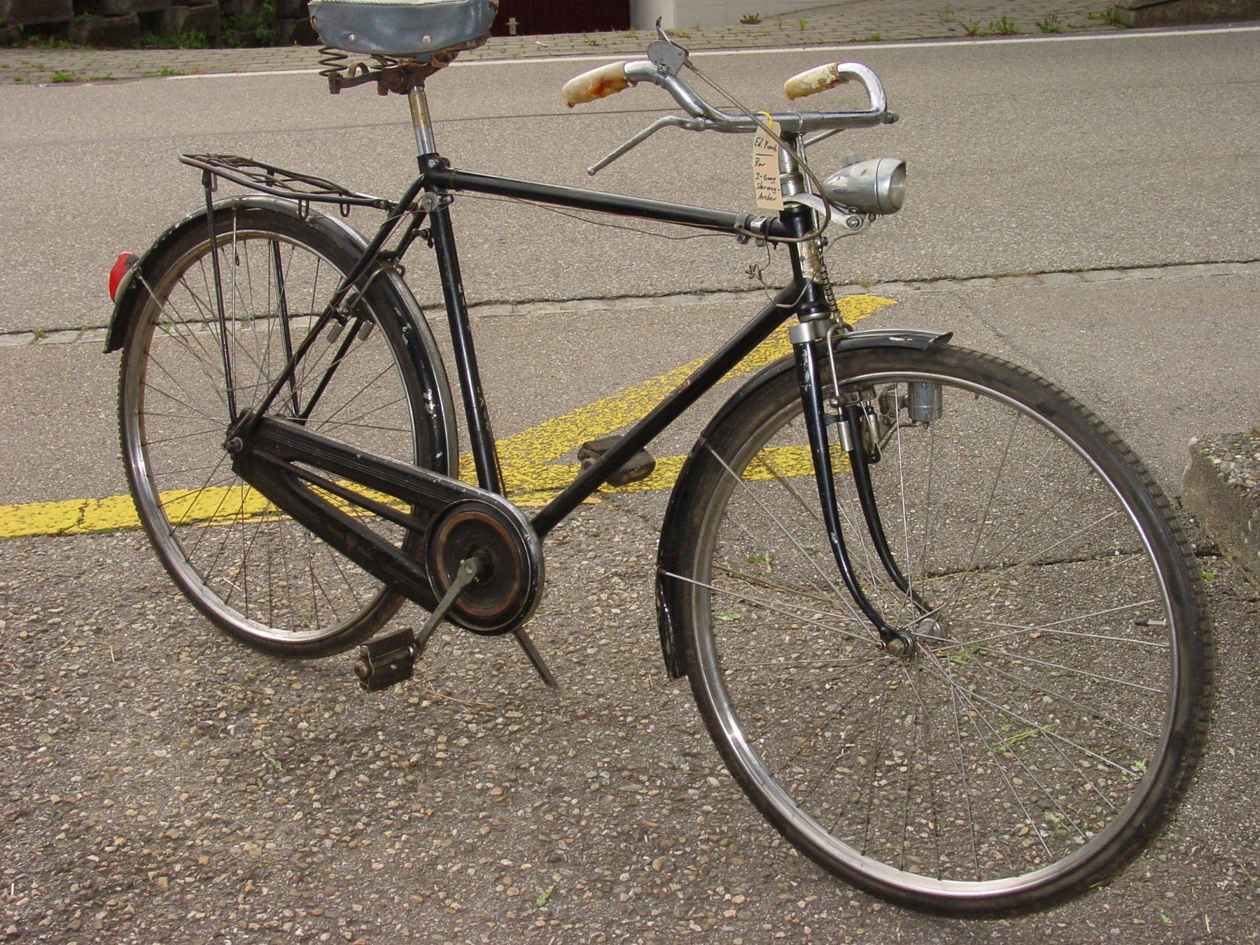 Bianchi Biciclette: Oldtimer Velo EDORADO BIANCHI Herrenrad – Difettoso da Ursenbach venduto da rekruten-shop