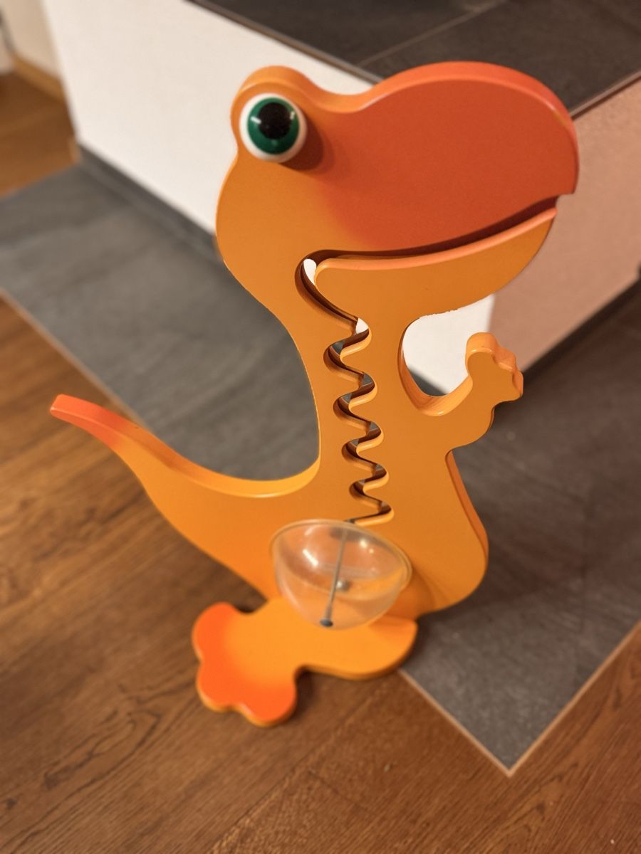 Salvadanai: Dinosaurier-Kässeli orange – Usato da Hinwil venduto da da_wintschi85 1