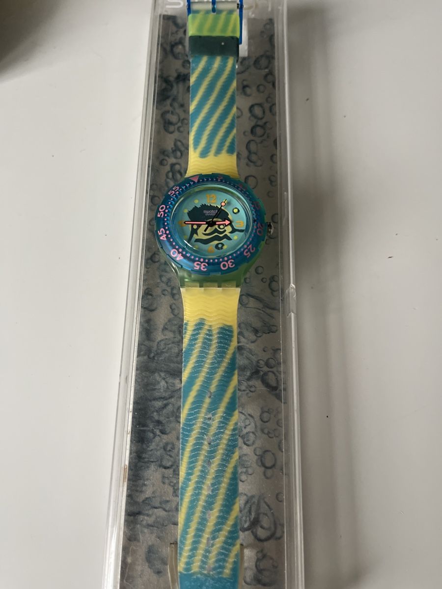 Swatch Uhren: SWATCH SCUBA SDG101 SWORDFISH NEU – Gebraucht aus Untersiggenthal von  1
