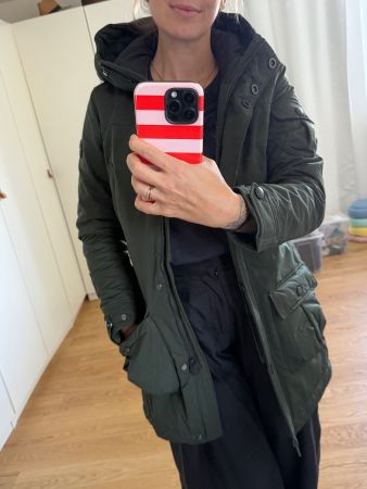 Nabholz Winterjacke (Parka) dunkelgrün