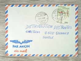 TR05 Enveloppe + Timbre Togo 1988