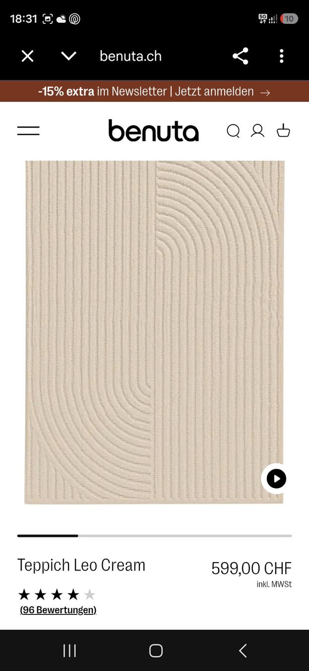 Tapis: Teppich 300 x 400 cm Neu – Neuf avec emballage d'origine à Geroldswil par drg_qvr7 6