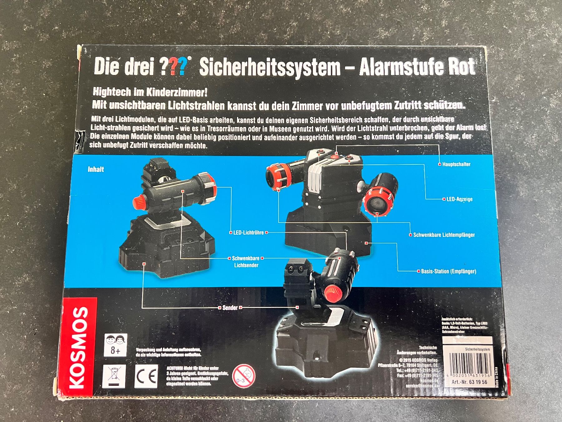 Giocattoli: Die drei ??? - Sicherheitssystem - Alarmanlage – Usato da Muri b. Bern venduto da suedamerika1 2