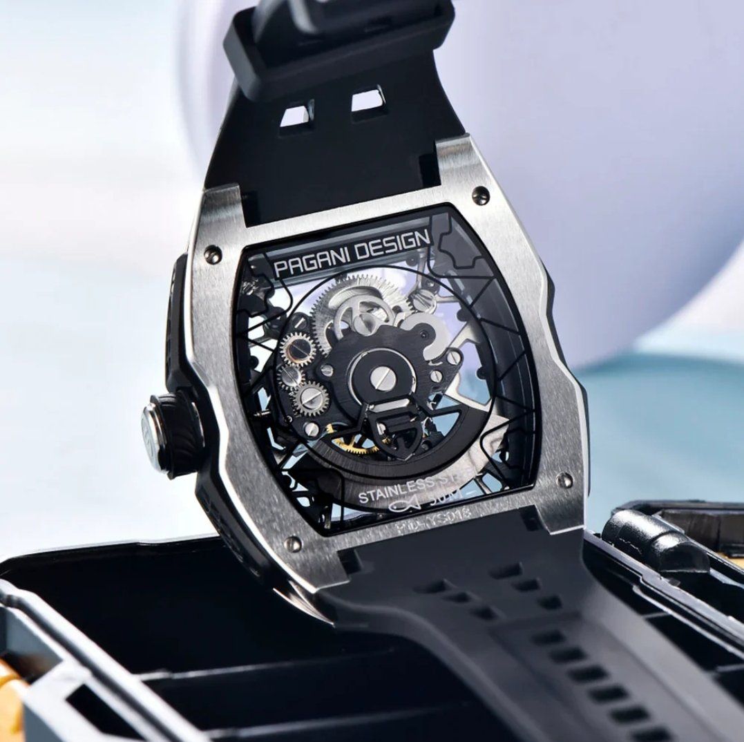Pagani Design Orologi: Neue Pagani Design Automatikuhr – Nuovo e nell'imballaggio originale da Suhr venduto da sjay.Cv 4