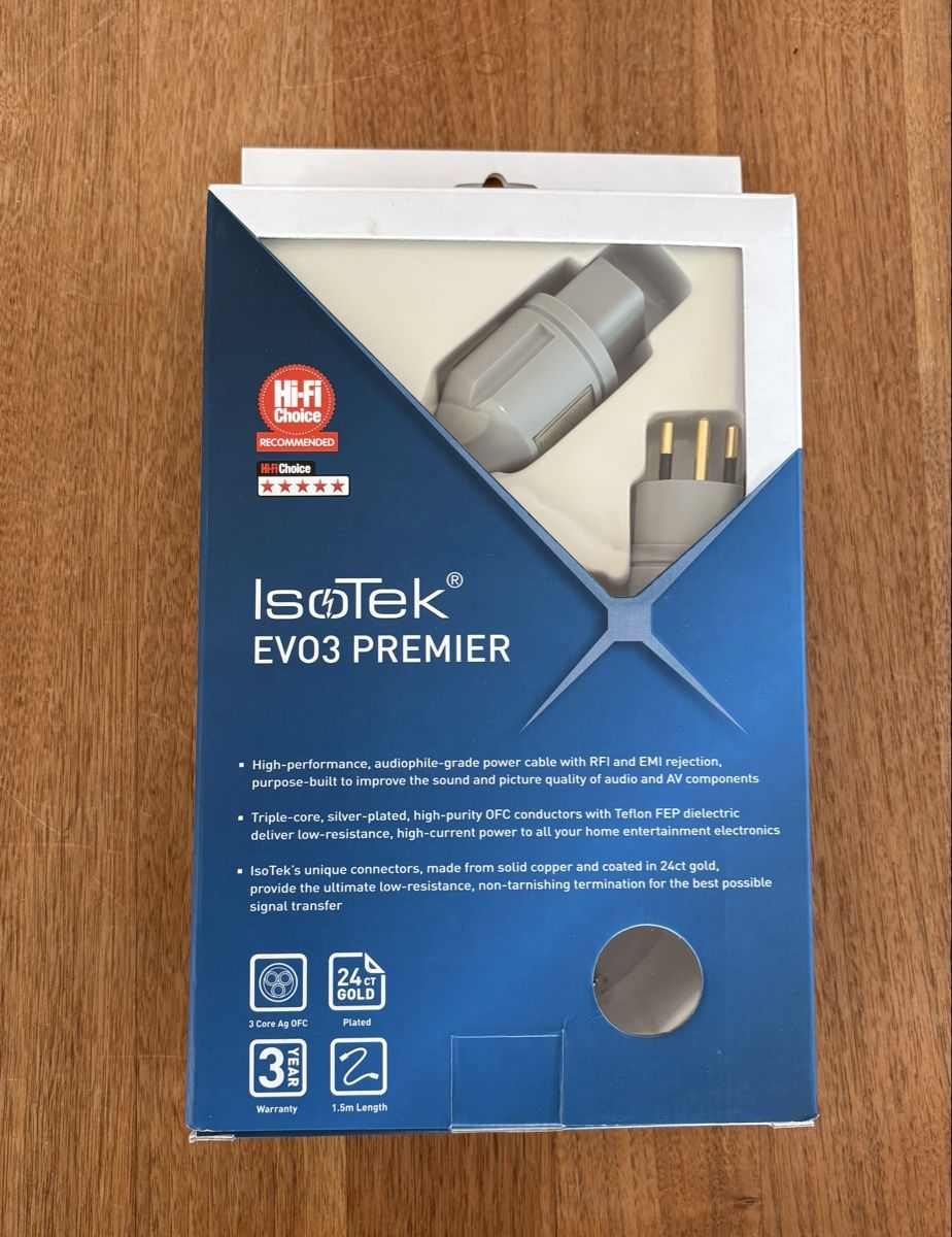 Isotek Cavi: Isotek Evo3 Premier – Nuovo e nell'imballaggio originale da Lausanne venduto da B_456y