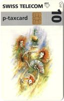 Kommunikation - Geschenk-Taxcard der Telecom Direktion Olten