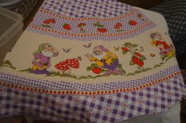 HERZIGE RUND NAPPE NEU - CM 160 - BAUMWOLLE