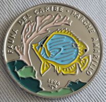 Gedenkmünze Kuba 1 Peso 1996 Fauna del Caribe 50