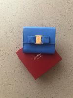 Salvatore Ferragamo Portemonnaie Hellblau - Neu!
