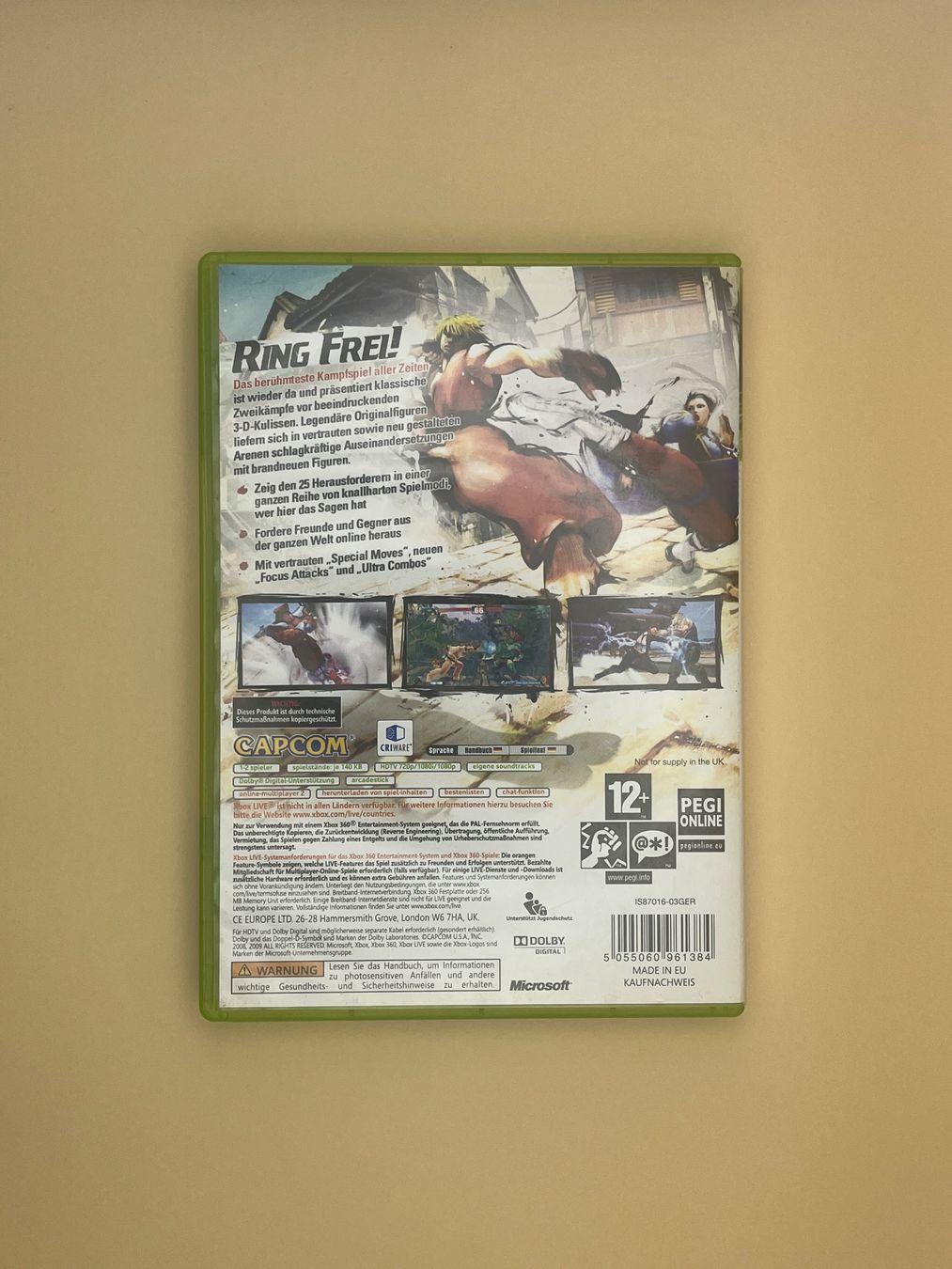 Microsoft Giochi: XBOX 360 / Street Fighter IV – Usato da Kölliken venduto da sergesellsretro 1