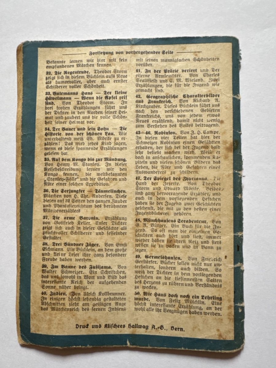 Zeitschriften & Magazine: Heft Nr. 23 Schweizer Jugendschriften – Gebraucht aus Hombrechtikon von Froeschli9 1