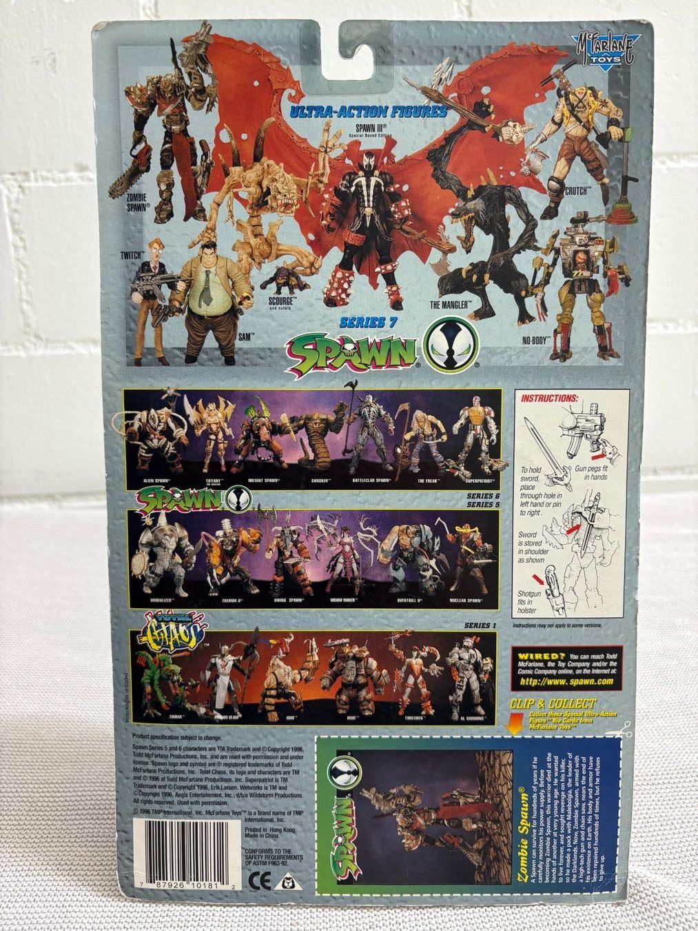 Statuette: NEU Spawn Zombie Action Figur, Vintage 1996 – Usato da Ottenbach venduto da TimelessEmotions. 2