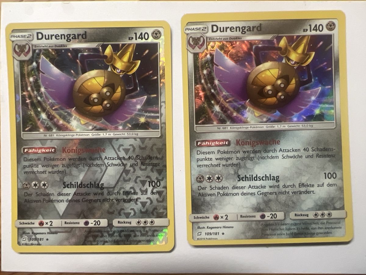 Pokémon Cartes à collectionner: Durengrad Pokémon  – D'occasion à Frauenfeld par mwguv