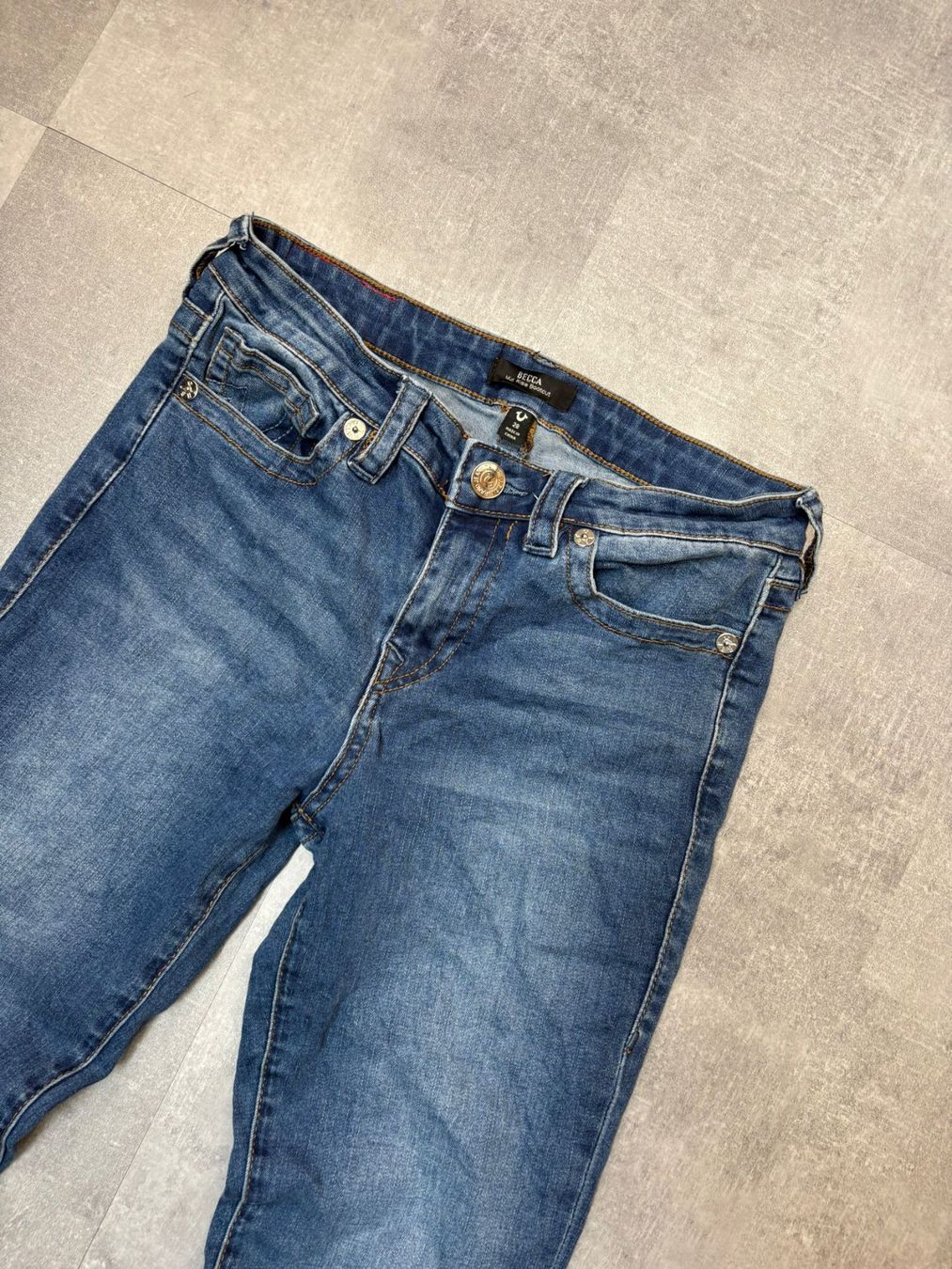 True Religion Jeans: True Religion Straight Jeans - Grösse M/28 – Usato da Werdenberg venduto da hase.vintage 3