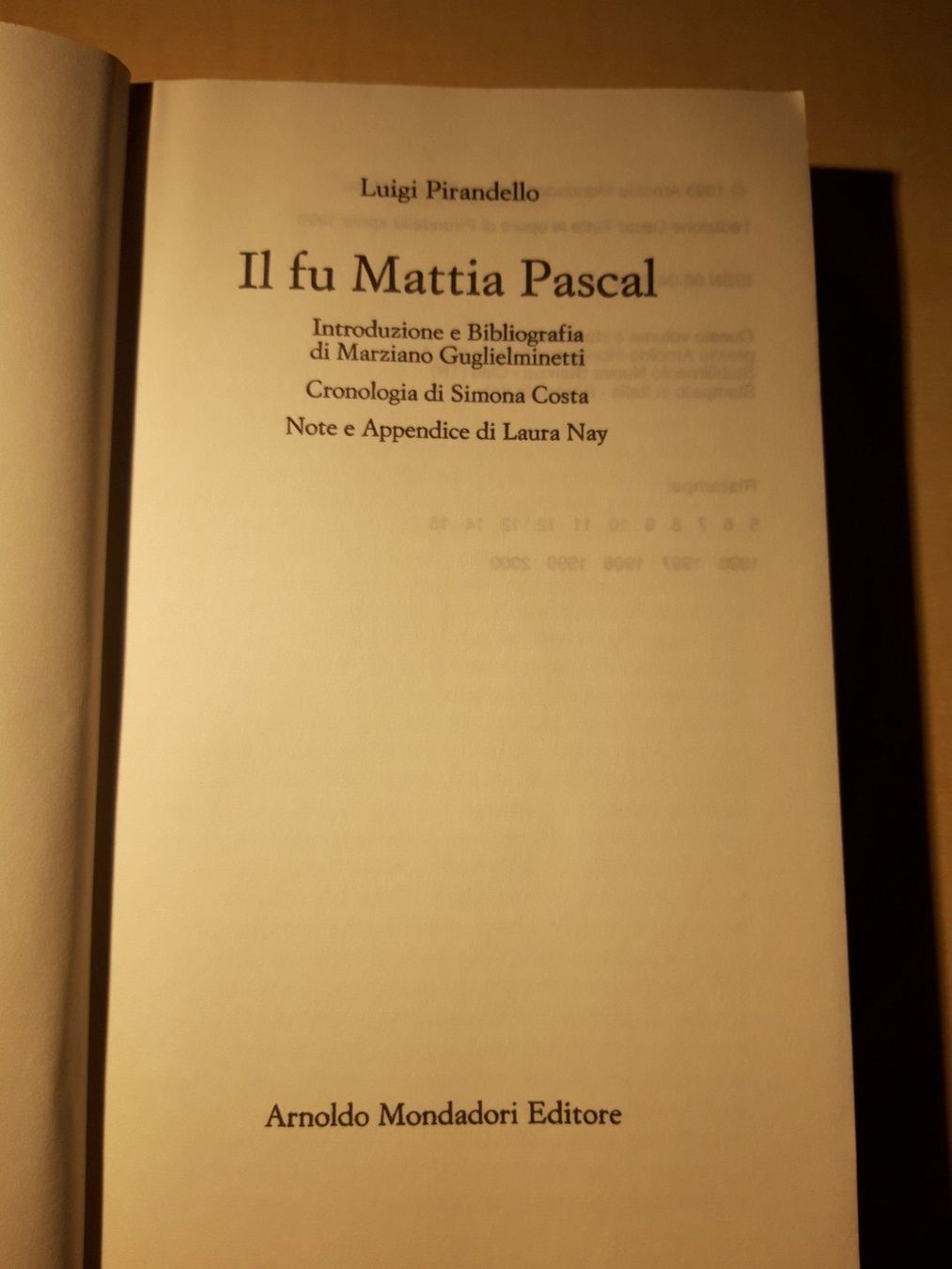 Bücher: Luigi Pirandello – Gebraucht aus Egliswil von Cracky81 1