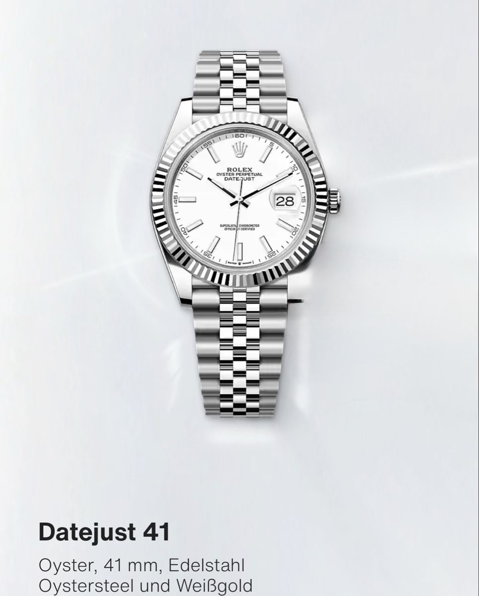 Rolex Montres: Rolex Datejust 41 mm NEU – Neuf avec emballage d'origine à USTER par A_M_G_12