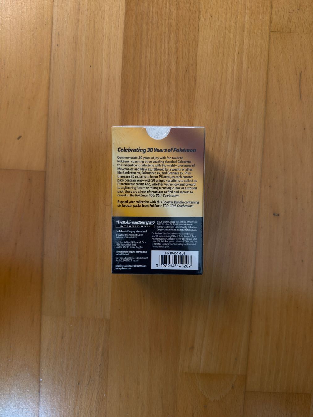 Pokémon Sammelbilder & Trading cards: Pokemon 30th Celebration Booster Bundle ENG – Neu und originalverpackt aus Zürich von raimundo28 1