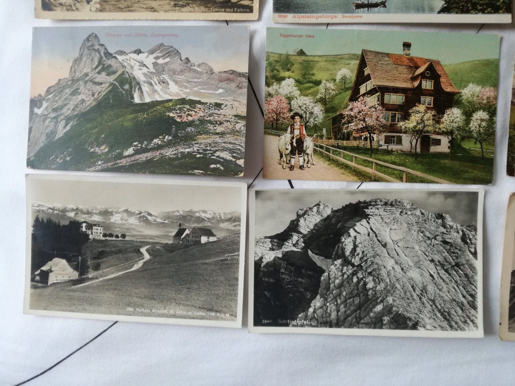 Cartoline postali: 16 AK Appenzell gelaufen Kleinformat – Usato da Zürich venduto da tol_b7c7 5
