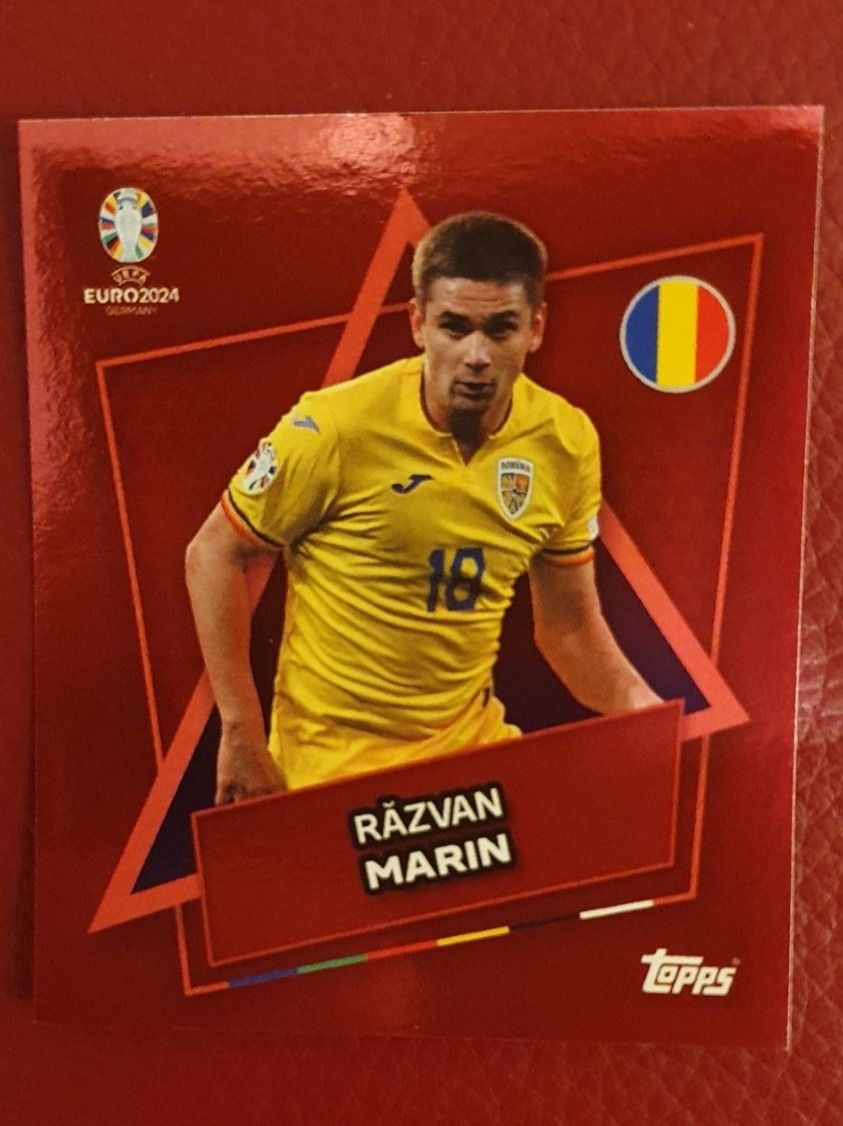 Topps UEFA Euro 2024 Sticker ROM SP RAZVAN MARIN (Neu und ...