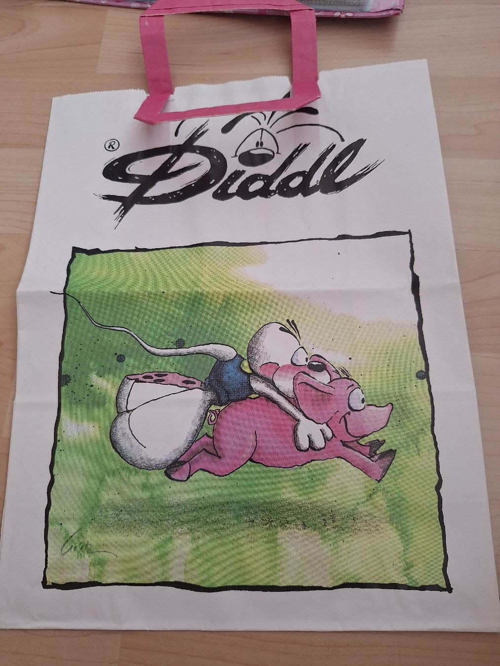 Papier: Diddl Papiertüte gross – D'occasion à Wanzwil par chlinih93